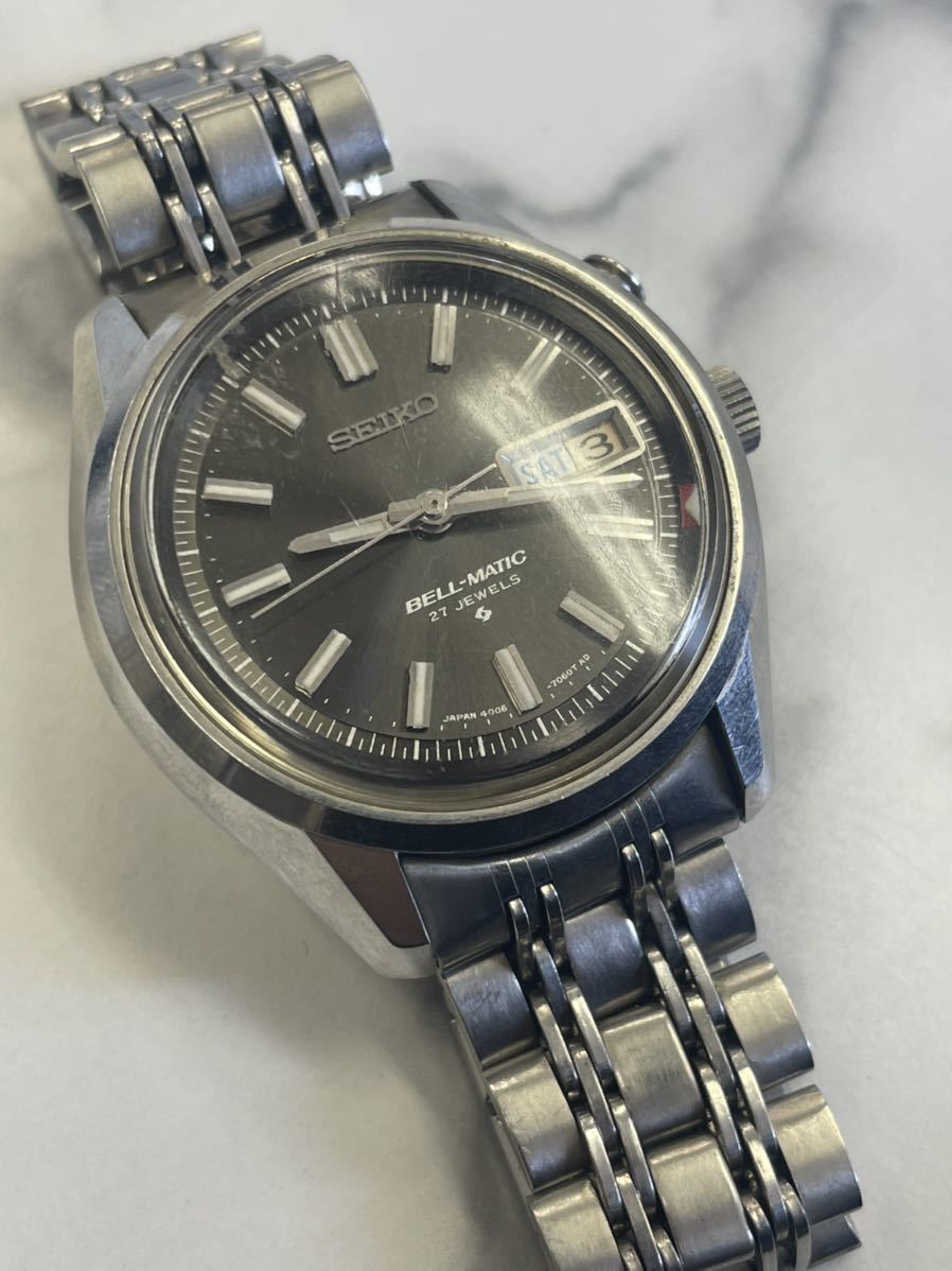 稼働品・SEIKO セイコー ベルマチック BELL-MATIC 4006-7011 
