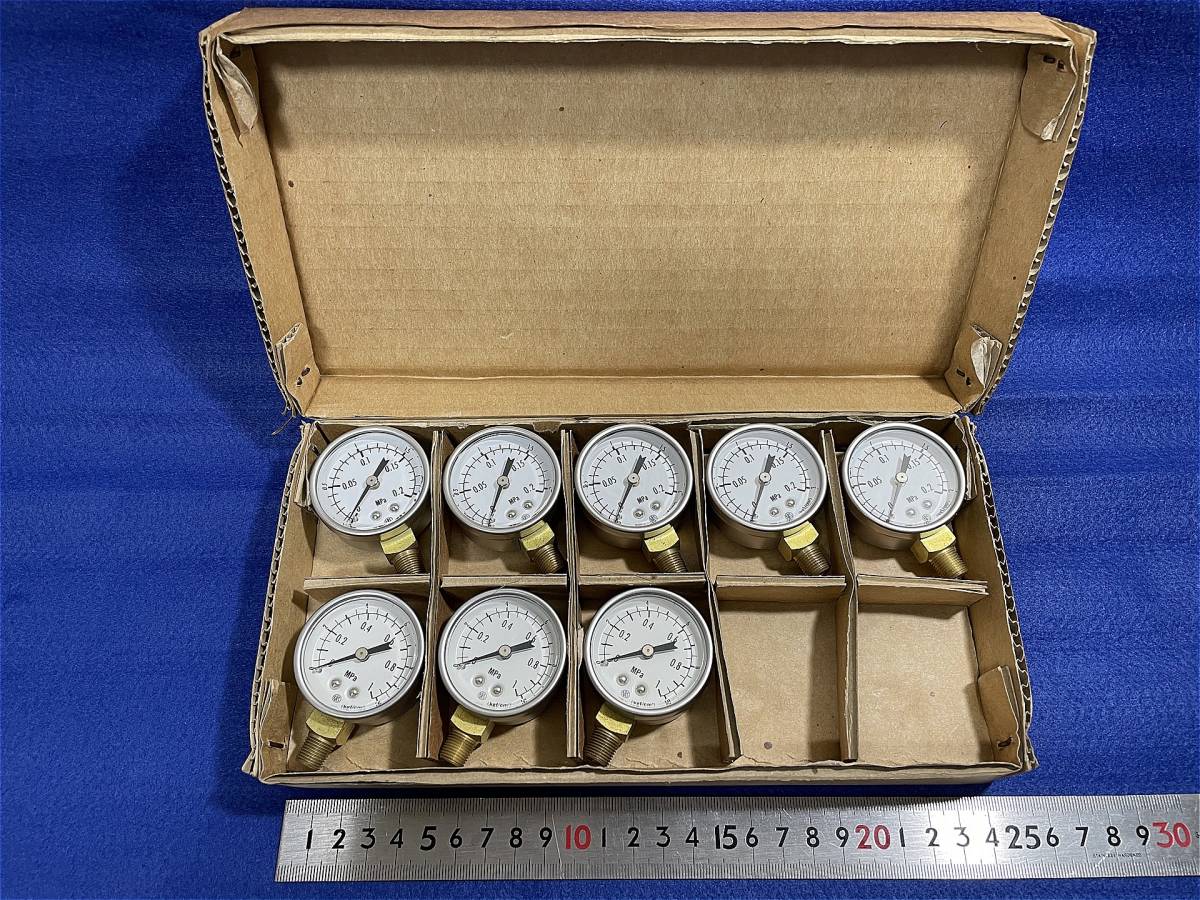 驚きの破格値，定番 長野計器 圧力計 GK20-161_0.2MPa_5個とGK20-161_1MPa_3個 管理133(基準器、ゲージ)｜売買されたオークション情報、yahooの商品情報をアーカイブ公開 - オークファン 基準器、ゲージ
