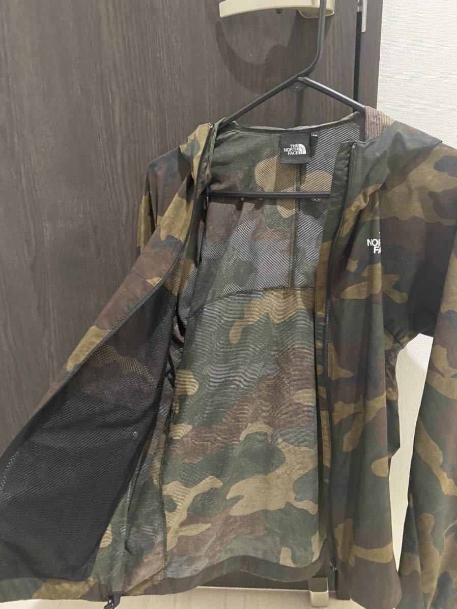 THE NORTH FACE 迷彩 ナイロンパーカー ノースフェイス Mサイズ