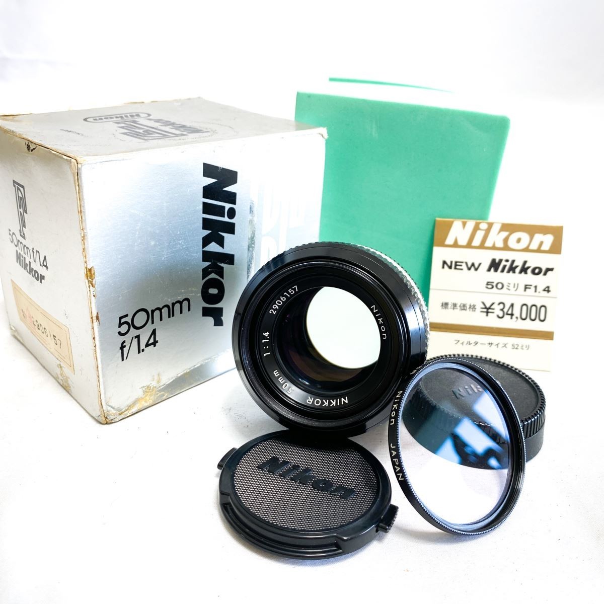 完動美品】Nikon 非Ai Nikkor 50mm F1.4 ニコン ニッコール 大口径 MF