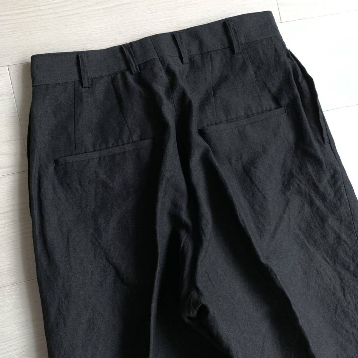 美品 21SS POLYPLOID WIDE TAPERED PANTS C 2 黒 ¥49,500 ポリプロイド 