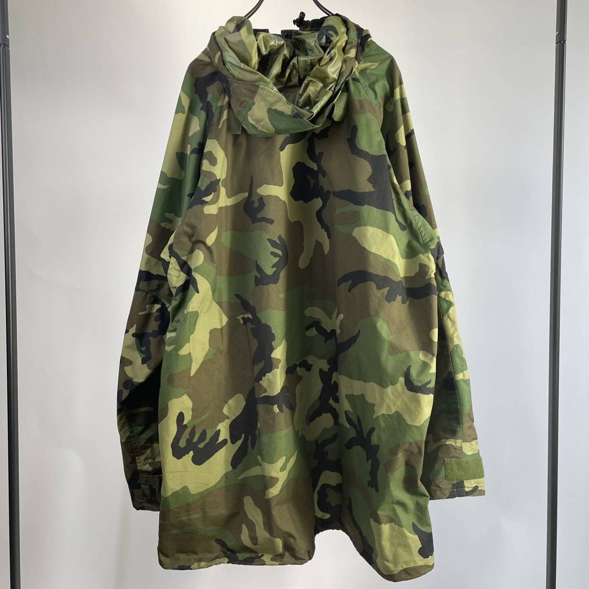1円〜【90s（1997年）U.S.ARMY IMPROVED RAINSUIT レインパーカー 