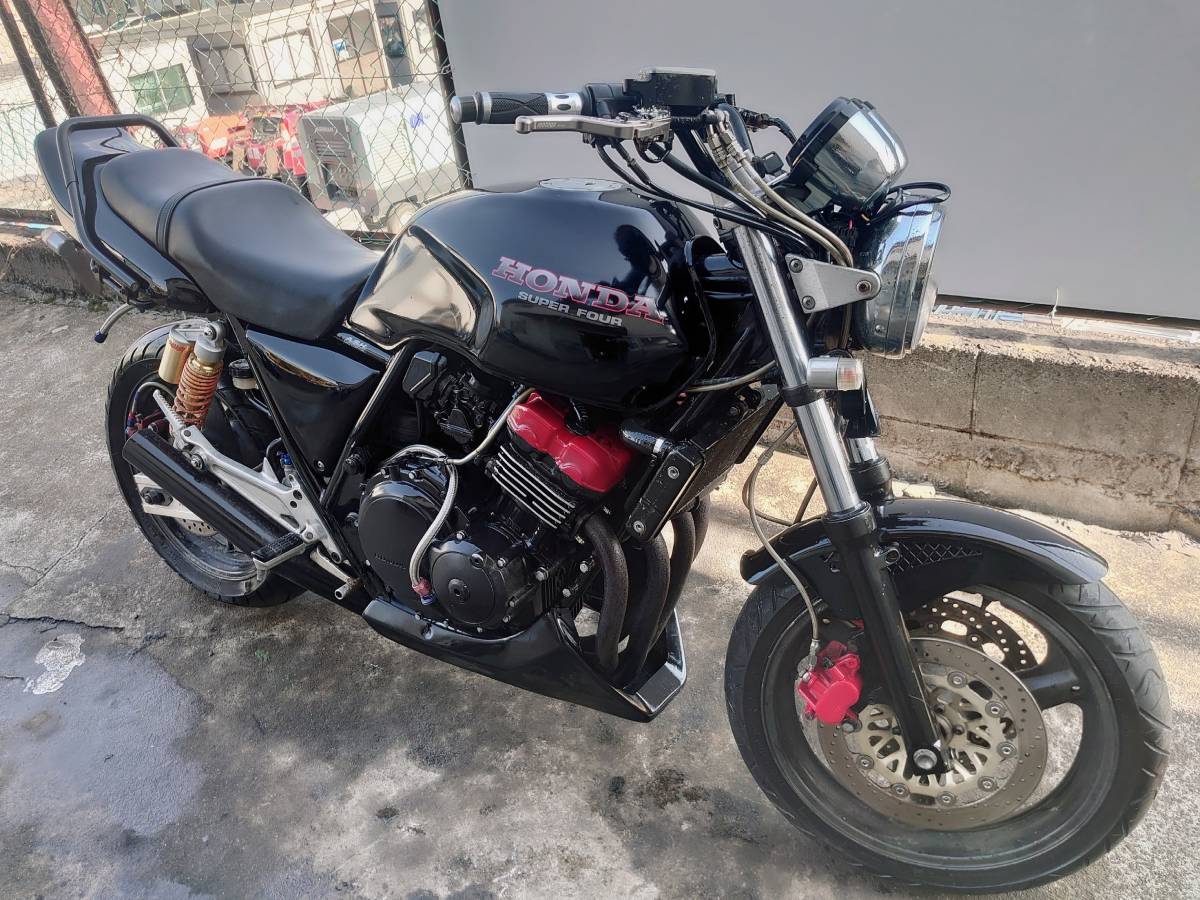 HONDA★ホンダ☆CB400SF★NC31-1020***☆30888㎞★現状・EG始動OK☆ショート菅★返納書類あり☆希少・人気車両☆1円スタート売り切りです♪_2