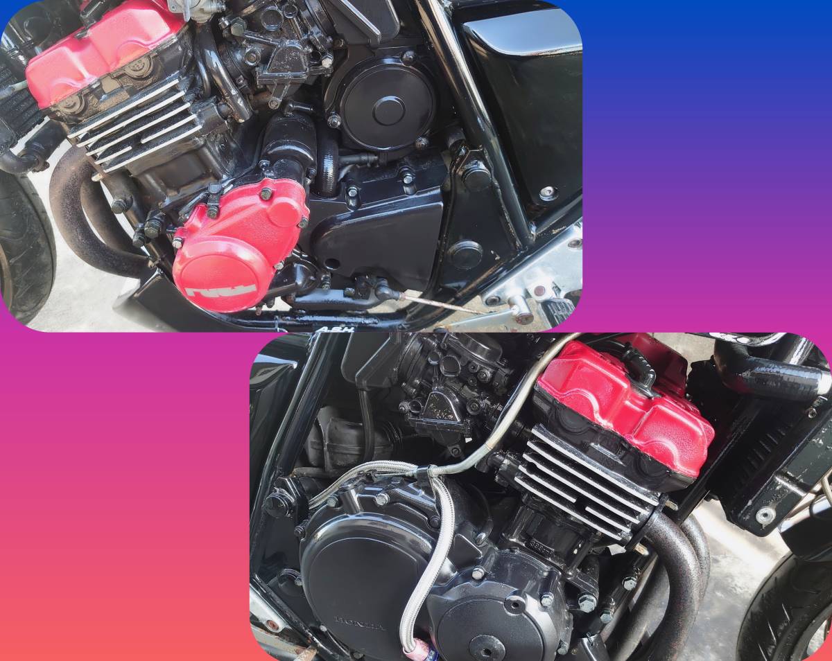 HONDA★ホンダ☆CB400SF★NC31-1020***☆30888㎞★現状・EG始動OK☆ショート菅★返納書類あり☆希少・人気車両☆1円スタート売り切りです♪_9