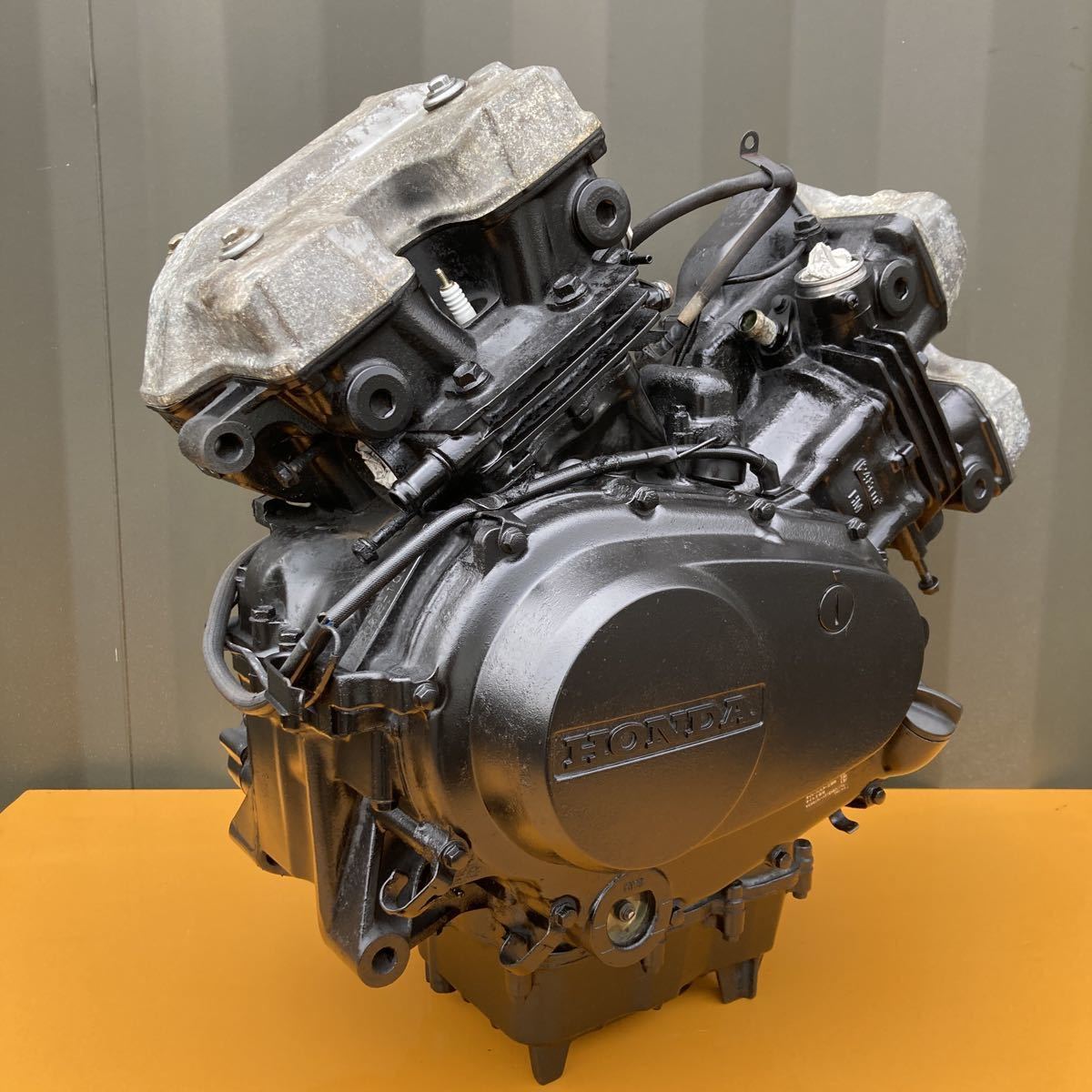 VT250F mc08 エンジン ホンダ VT250F MC08 エンジン 実働車 動作OK 動画あり 検 純正 VT250FE