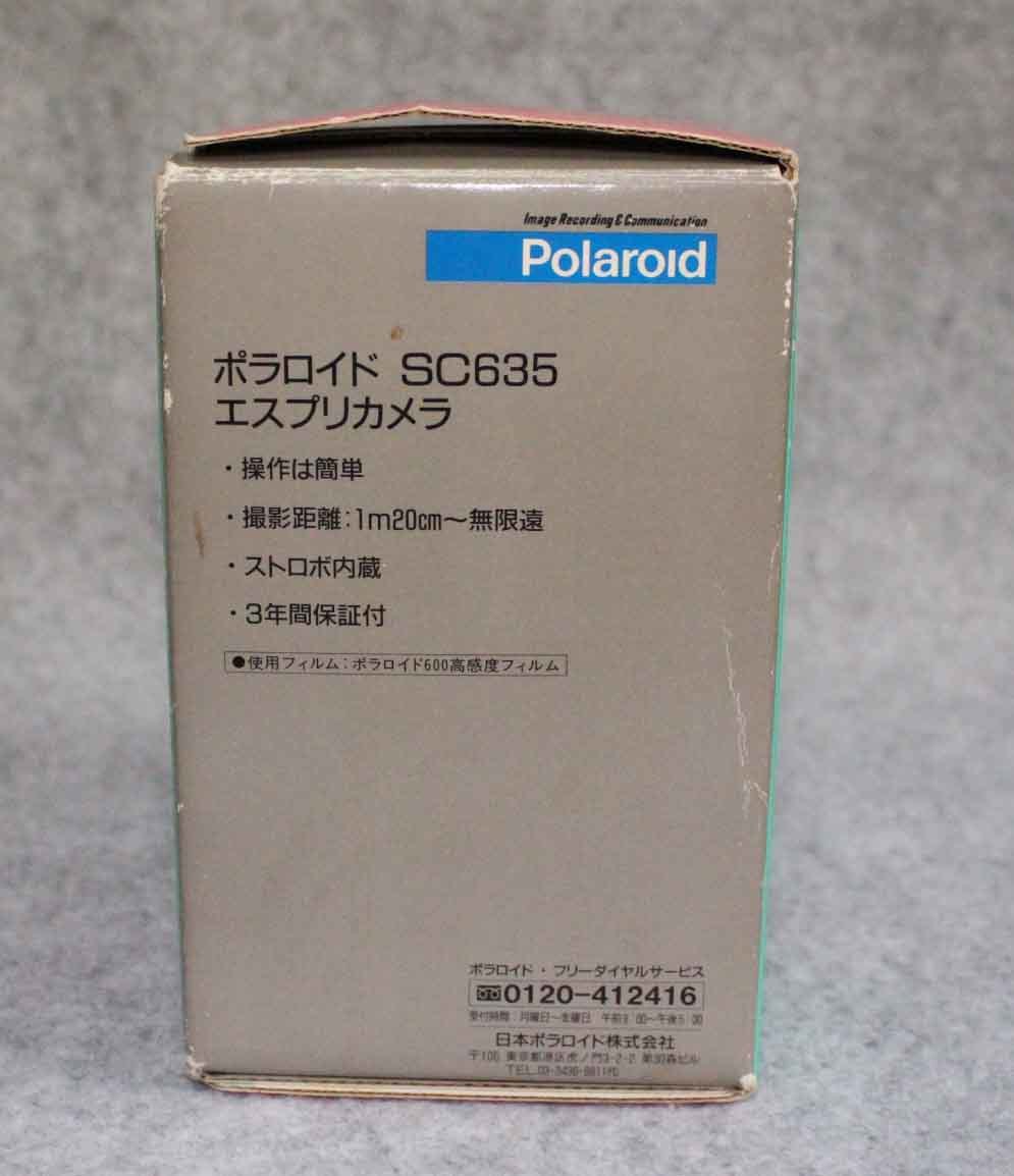 me232]美品 ポラロイド カメラ Polaroid SUPERCOLOR 635 ESPRIT SC635
