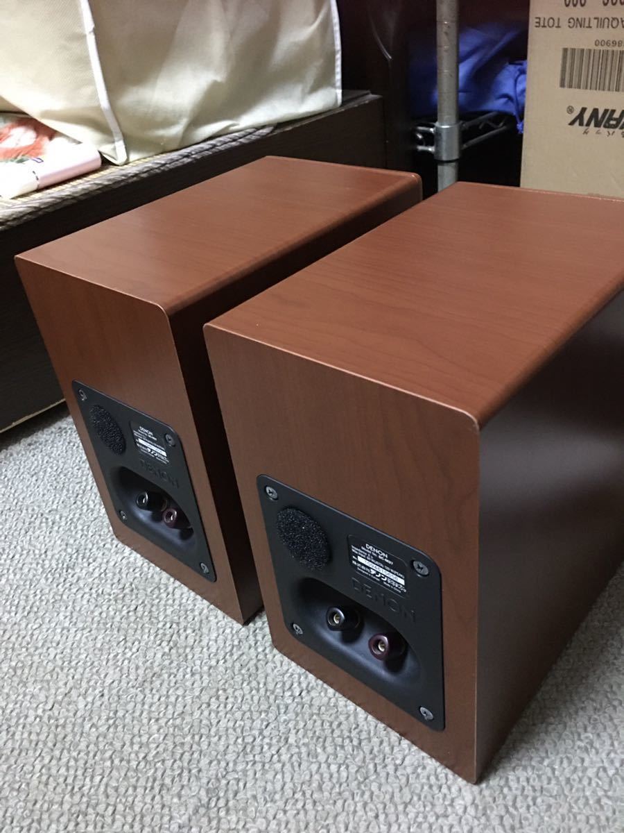 DENON SC-M37 2台1セット Denon スピーカーシステム (2台1組) 木目 SC 