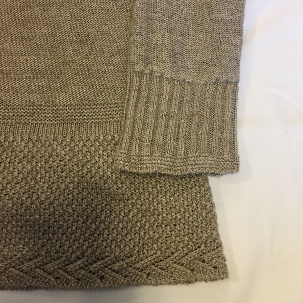 21SS NIGEL CABOURN JERSEY KNIT FRENCH LINEN ナイジェルケーボン 48 