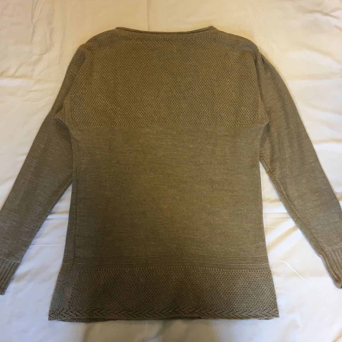 21SS NIGEL CABOURN JERSEY KNIT FRENCH LINEN ナイジェルケーボン 48 
