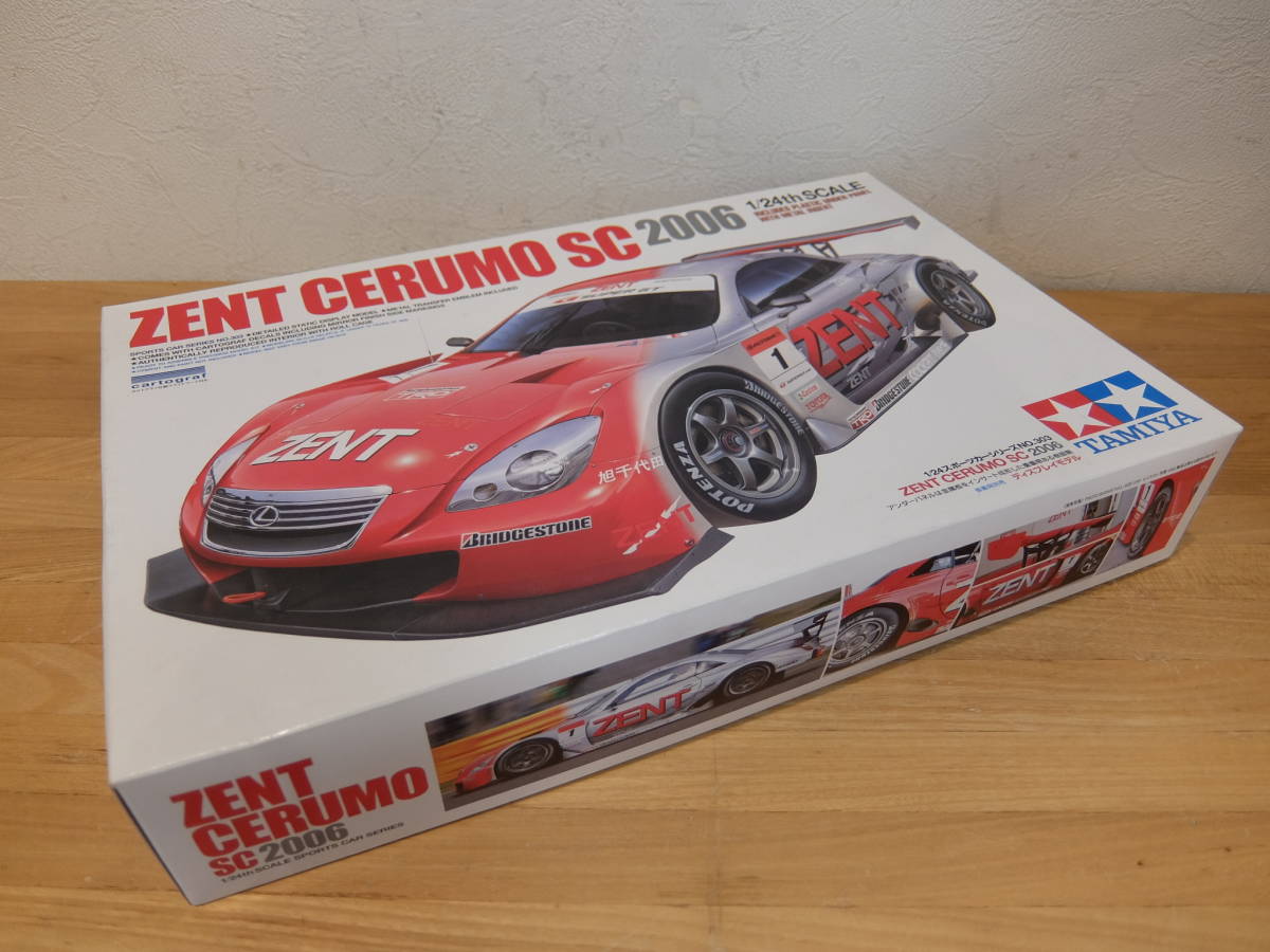 タミヤ 1/24 スポーツカーシリーズ No.303 ZENT CERUMO SC 2006 