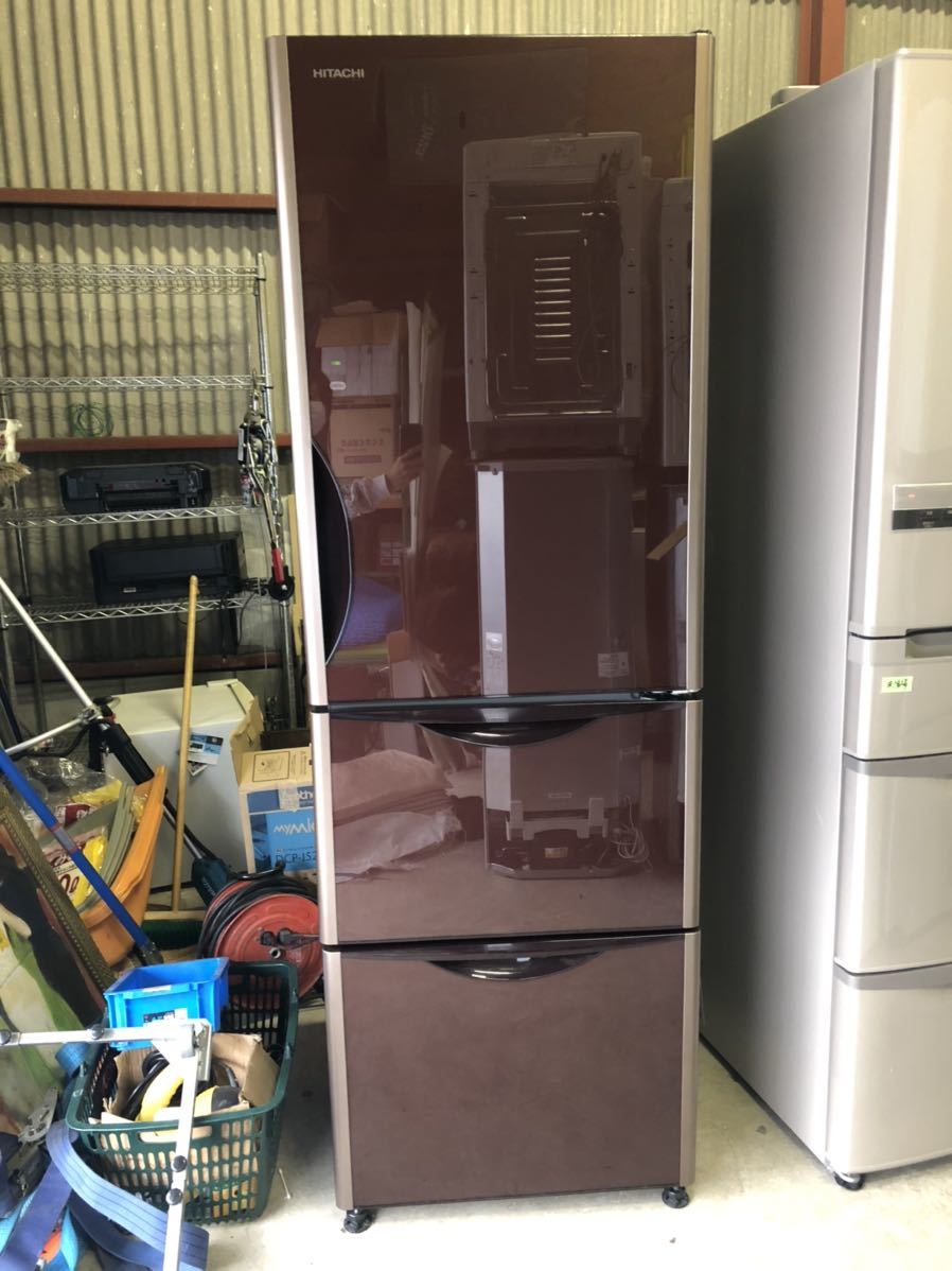 安い，新品 日立3ドア ノンフロン冷凍冷蔵庫 R-S3800HV XT(300リットル～)｜売買されたオークション情報、yahooの商品情報をアーカイブ公開 - オークファン 300リットル～