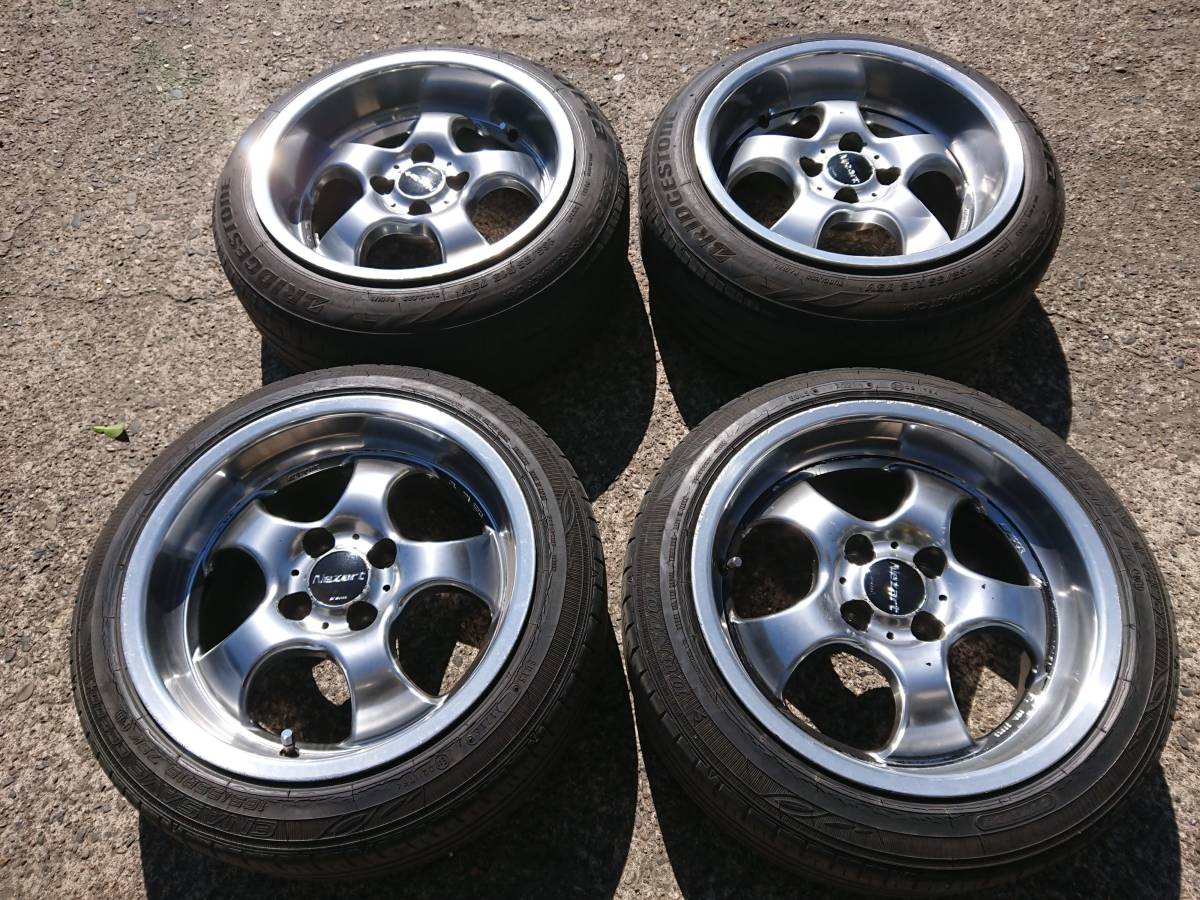 WORK Nezart - 15インチ 深リム NEZART PCD100 ワーク ネッツァルト 7j 