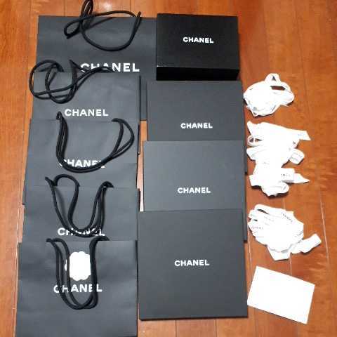 CHANEL・シャネル・紙袋・空き箱・リボン・14点・まとめてセット