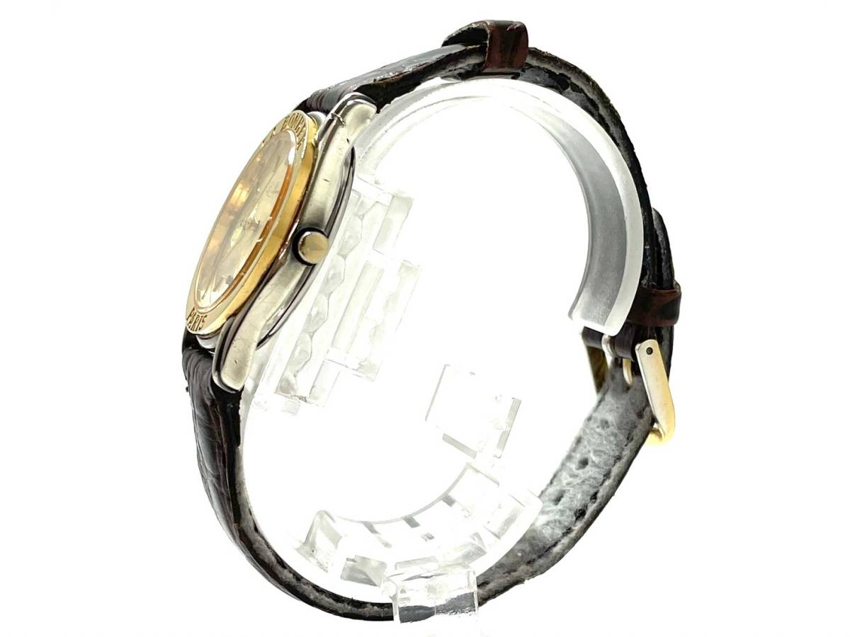 ジャンク品 LA BONHER/ラ ボナール LB-0003 CAL.VX3J クォーツ 18K