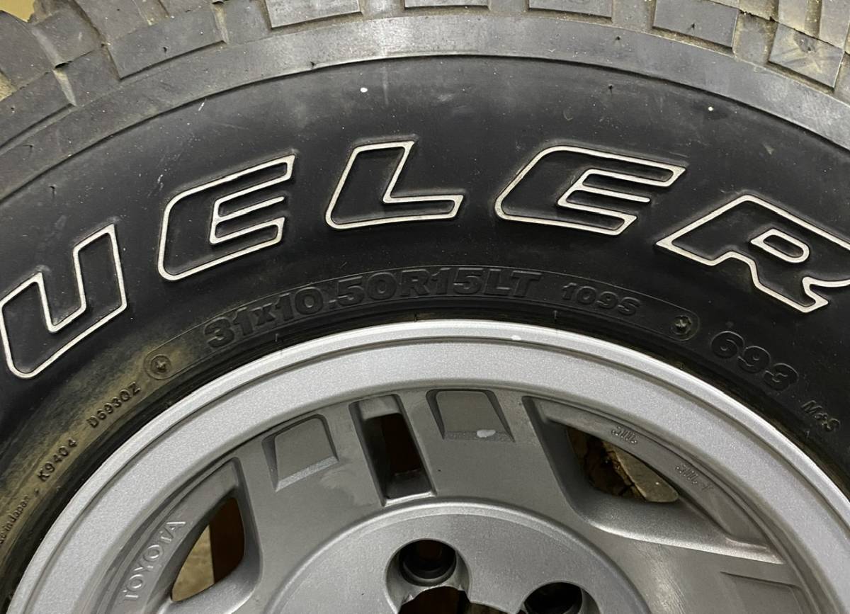 トヨタ ランドクルーザー70 純正ホイール 1本 15×7J-20 ランクル70 