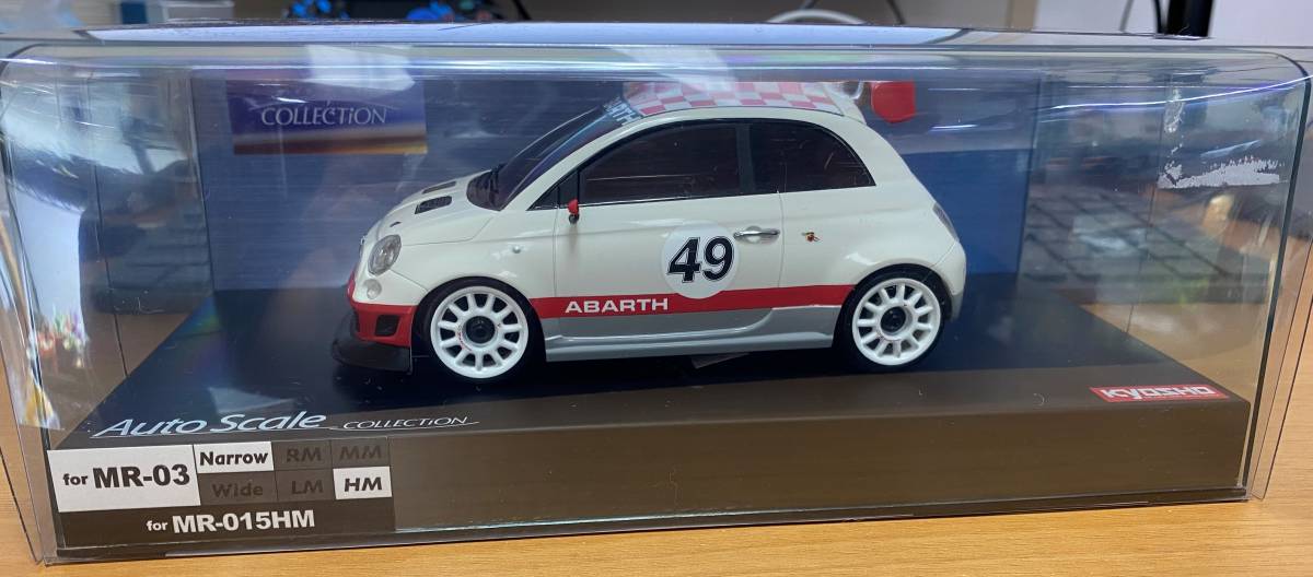 京商 ミニッツ用 オートスケールボディ アバルト 500 アセット コルセ 
