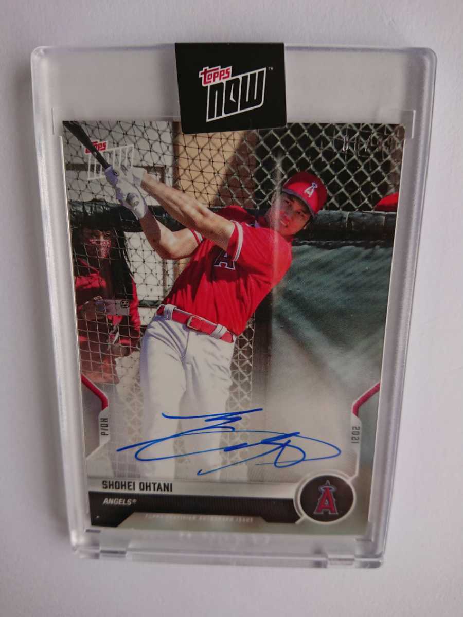 99枚限定！】大谷翔平 サインカード Road to Opennig Day 2021 Topps