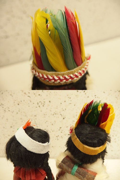 0320360w INDIAN ART ESKIMO カナダ インディアン エスキモー ドール