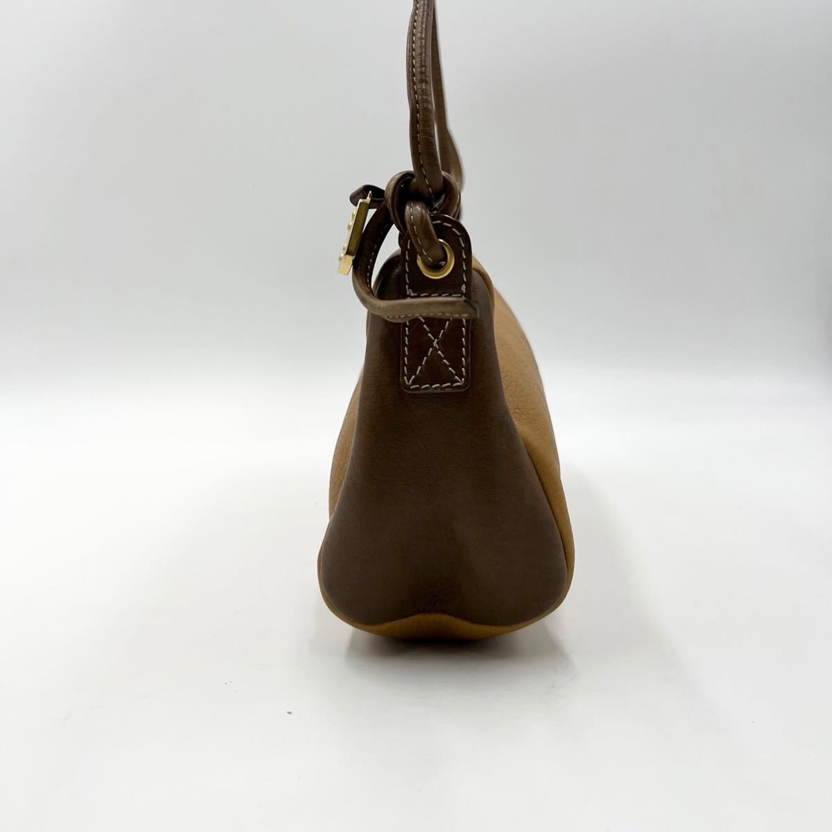 1円~ 希少 LOEWE ロエベ アクセサリーポーチ ハンドバッグ ワン 