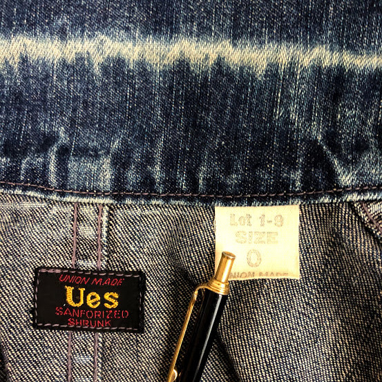 UES ウエス カバーオール デニム ジャケット S 旧ウエス(Sサイズ  