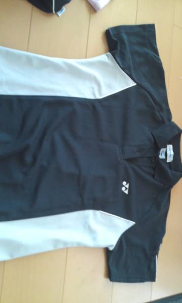 YONEX・ゲームシャツ・黒・サイズO_1