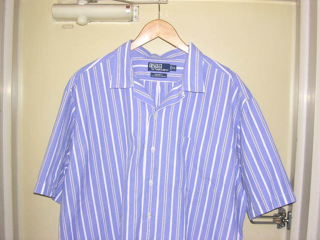 BIG SIZE 00s ラルフローレン CALDWELL オープンカラー 半袖シャツ XXL  