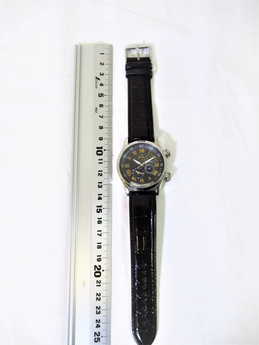 ☆GALLUCCI STAR WORLD 裏スケルトン 腕時計☆ ガルーチ スター