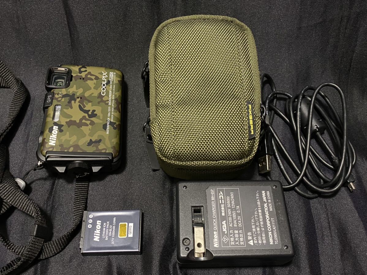 Nikon COOLPIX AW100 ニコン クールピクス コンパクト デジタル カメラ 