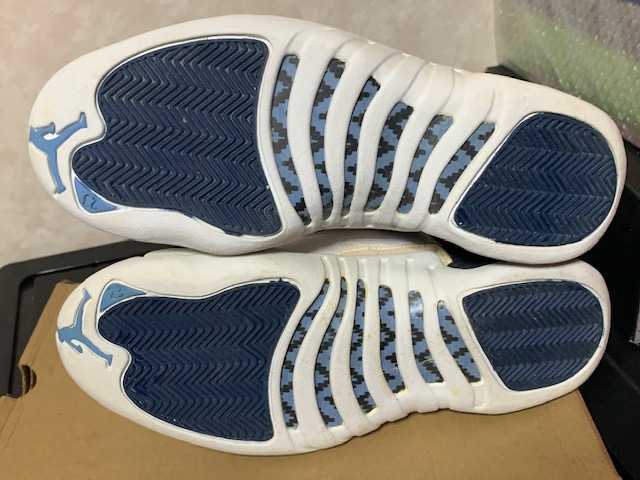 0 JORDAN AIR ORIGINAL us9 オブシディアン エアジョーダン12 紺×白