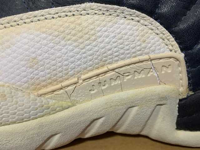 0 JORDAN AIR ORIGINAL us9 オブシディアン エアジョーダン12 紺×白
