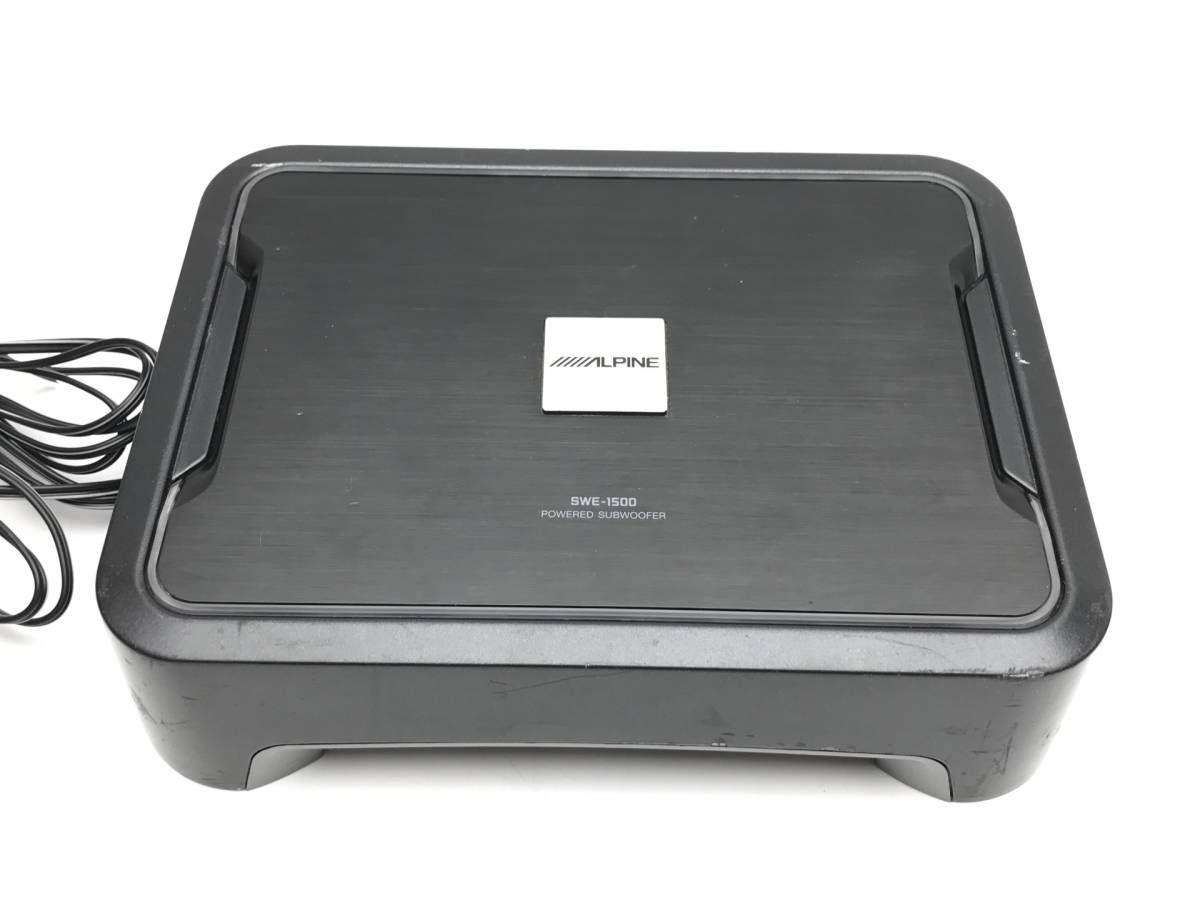 ALPINE アルパイン SWE-1500 パワードサブウーファー 150W - メルカリ