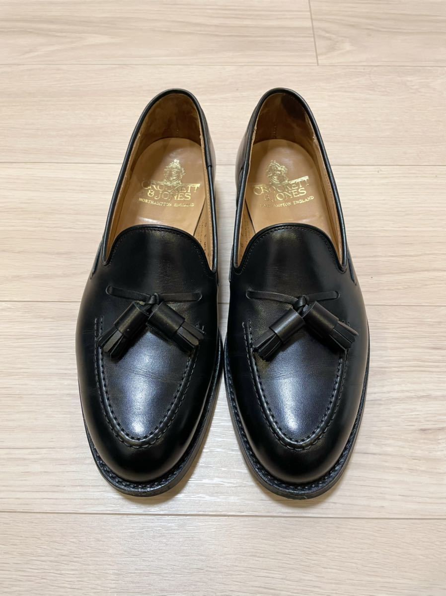 美品】クロケット&ジョーンズ キャベンディッシュ3 タッセルローファー 