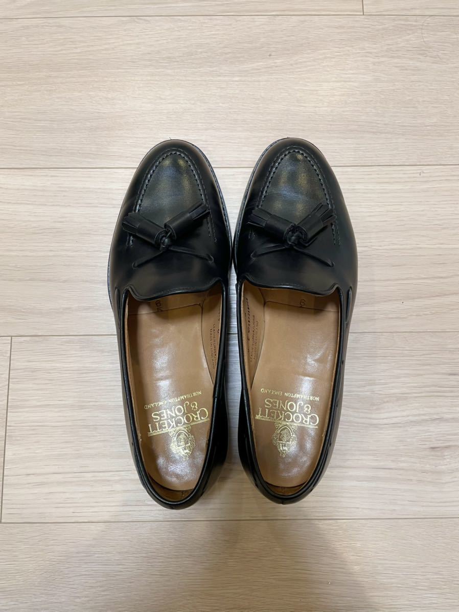 美品】クロケット&ジョーンズ キャベンディッシュ3 タッセルローファー 