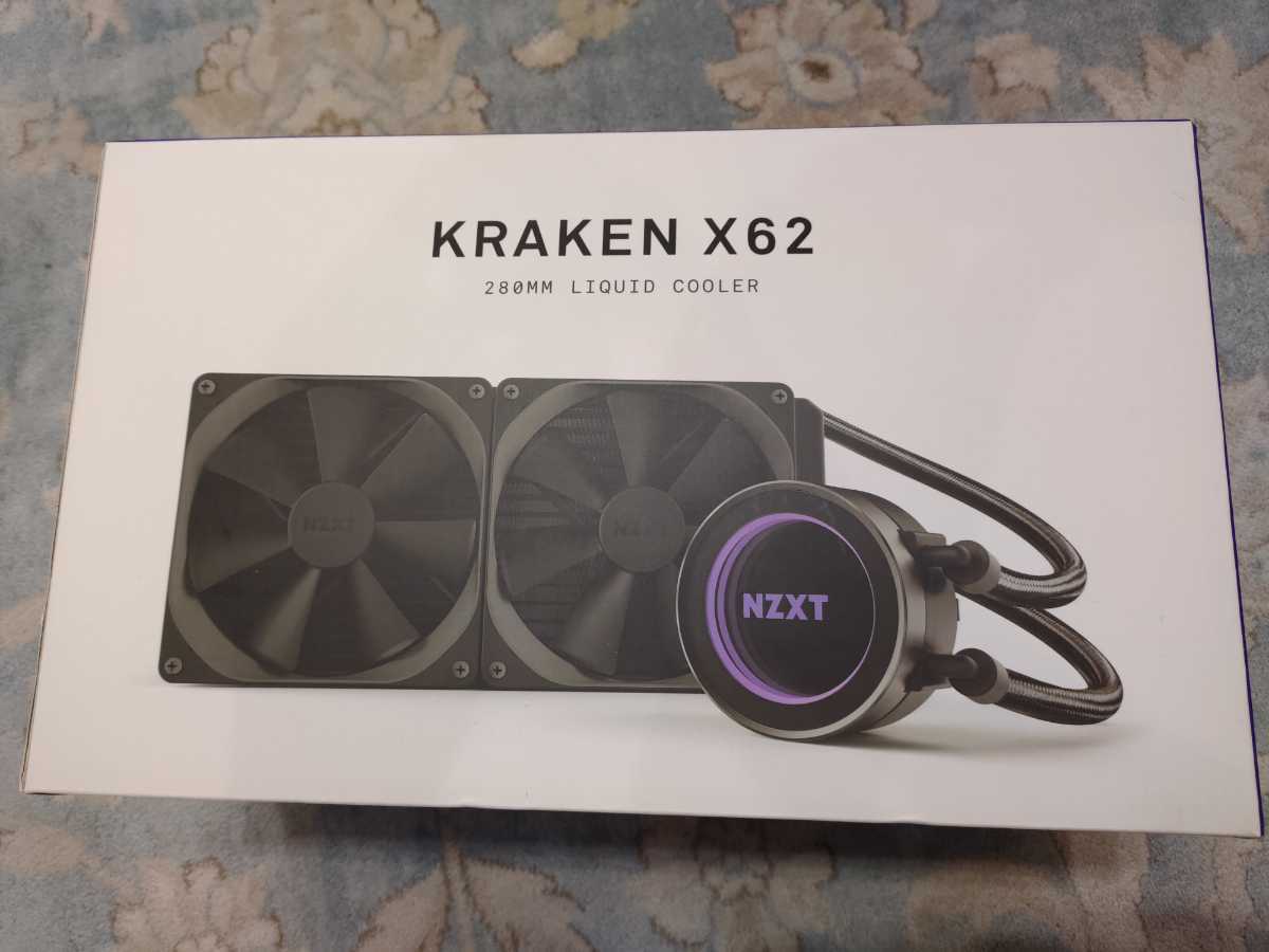 送料無料NZXT KRAKEN X62 280mm簡易水冷型CPUクーラーNZXT製ファン
