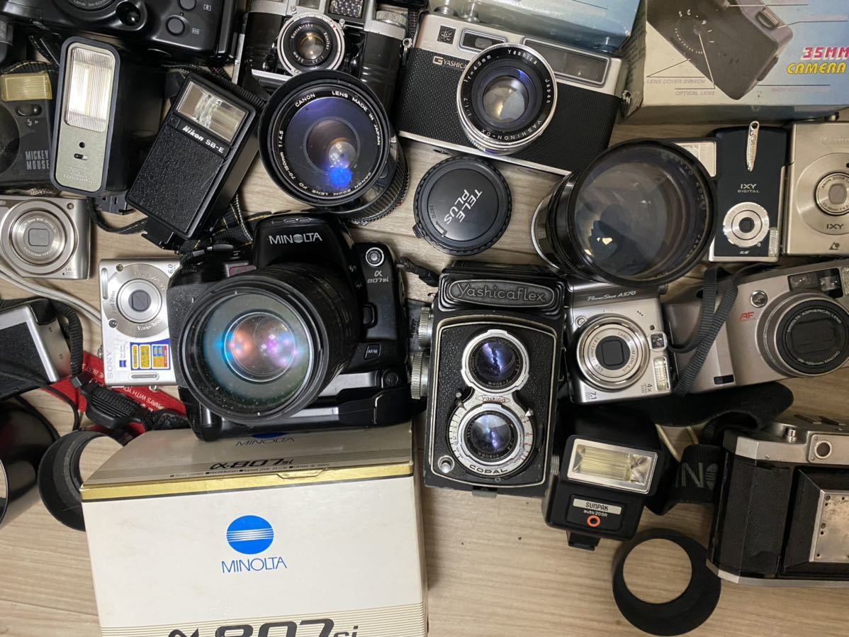 大量】カメラ レンズ 付属品 まとめて OLYMPUS Nikon PENTAX MINOLTA 