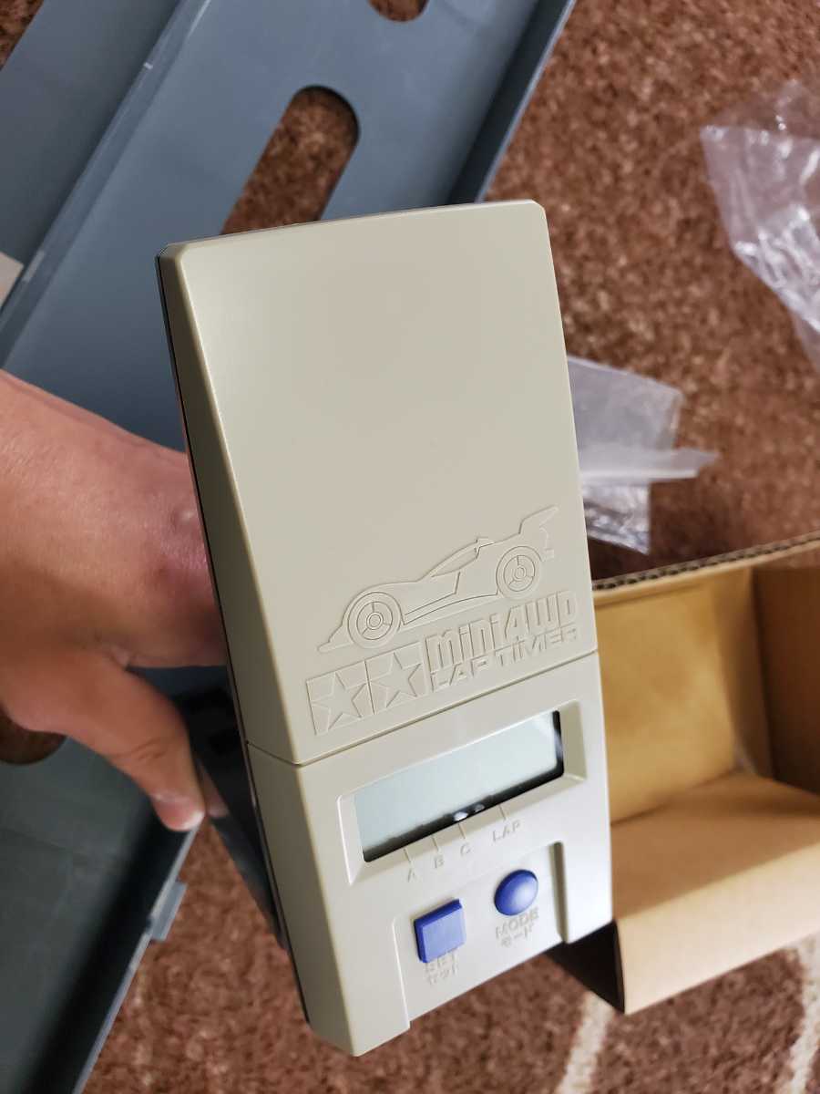 タミヤミニ四駆 オーバルホームサーキット ラップタイマー付き くま