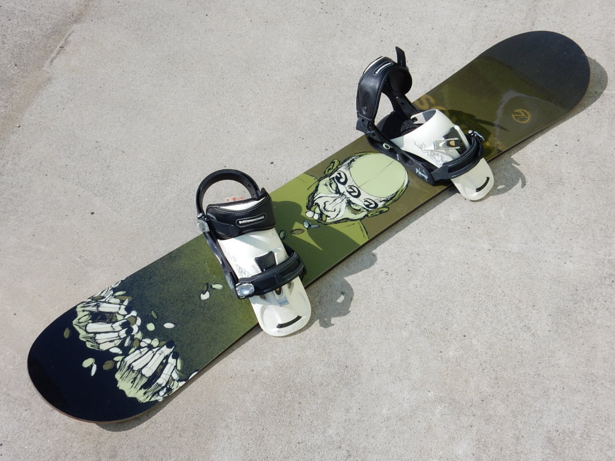 BURTON バートン スノーボード 159cm 0 model バインディング Super 26 