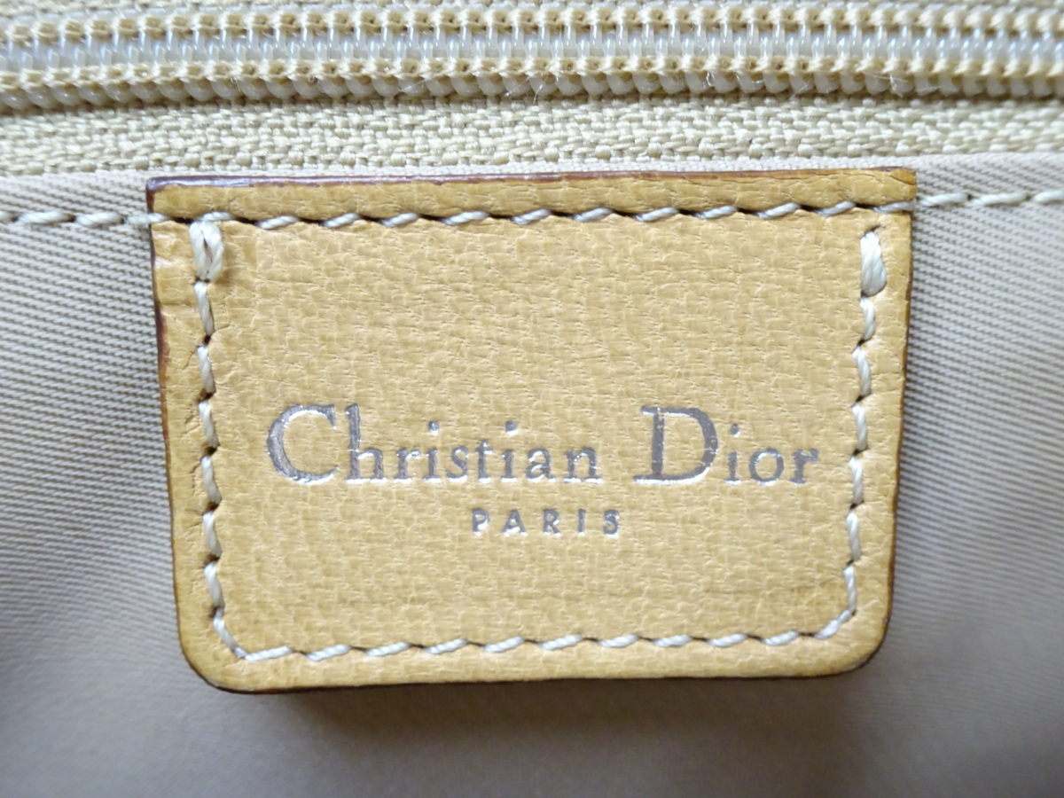 袋付【美品】クリスチャン ディオール Christian Dior トロッター 