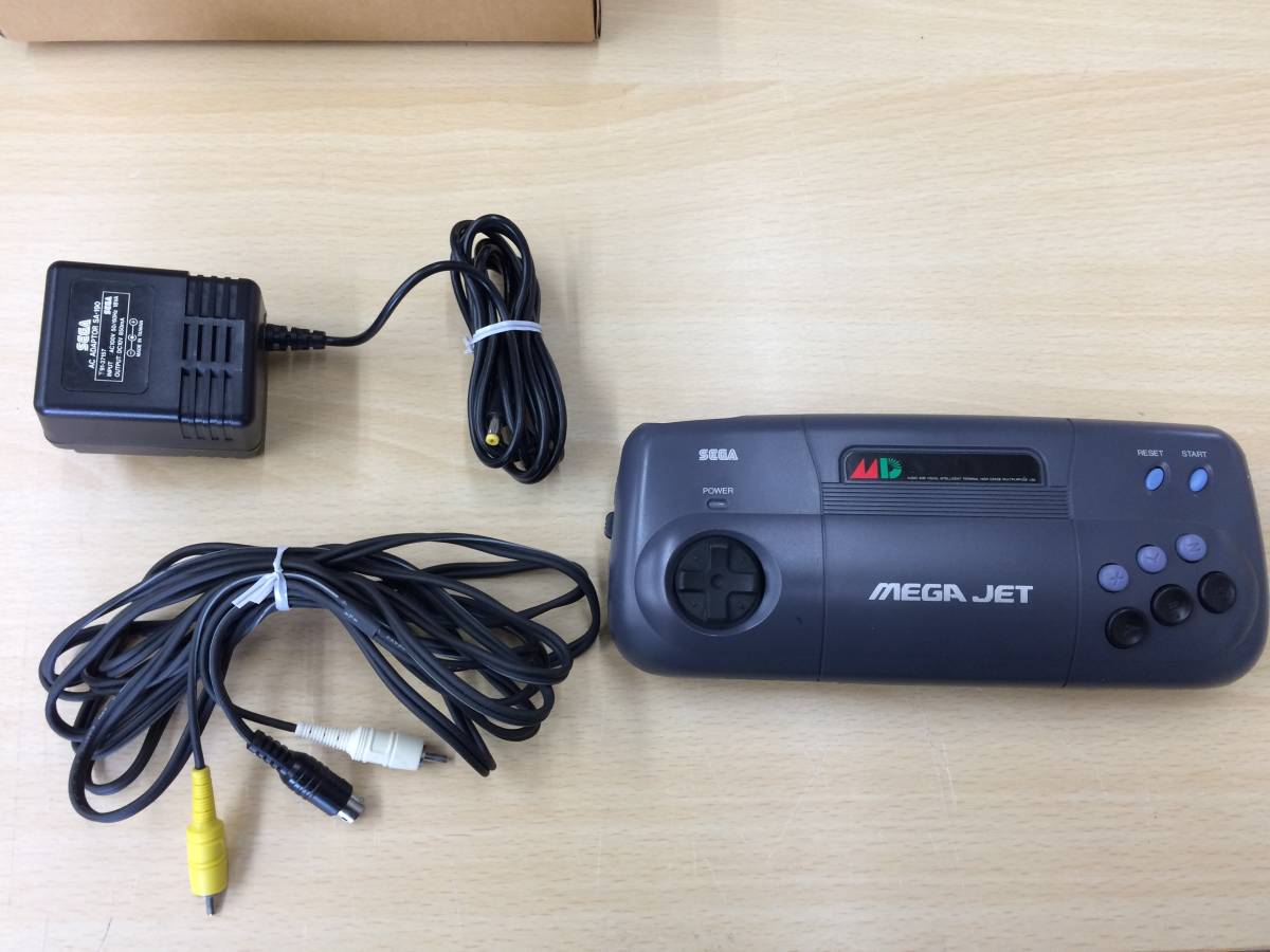 HB764) MD メガドライブ メガジェット (セガ製) MEGA JET SEGA (本体