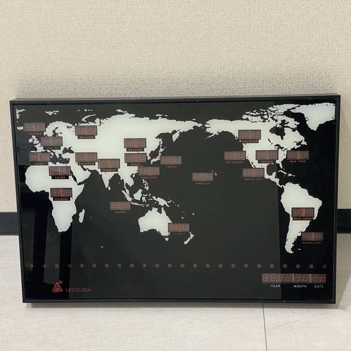 世界時計 タイムゾーン ワールドクロック Global World Clock - Time