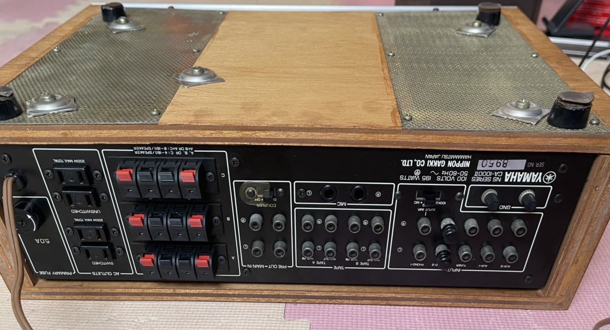 YAMAHA CA-1000 II ヤマハ プリメインアンプ アンプ オーディオ機器