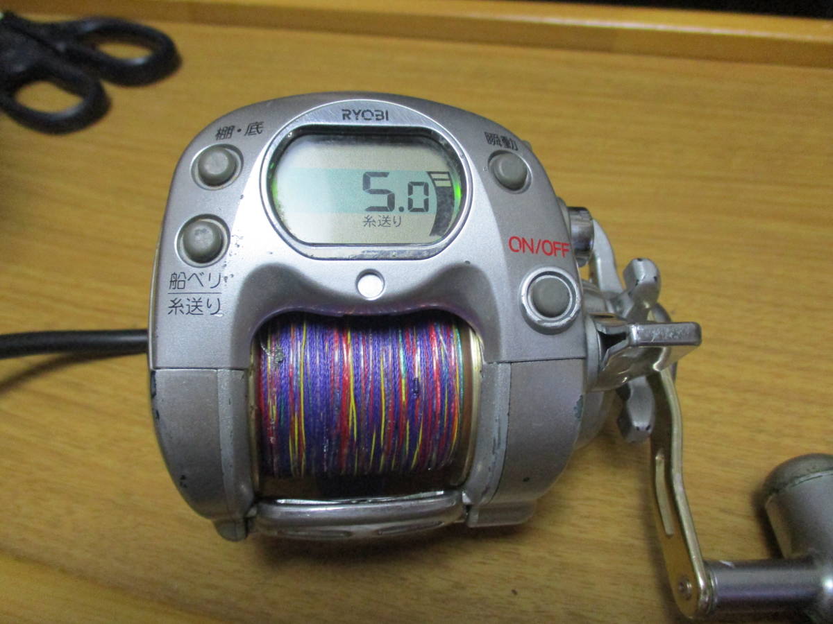 美品 リョービ アドベンチャー VS500AT-S 電動リール　vs500 リョービ アドベンチャー 電動 VS500-ATS リョービ アドベンチャー 0