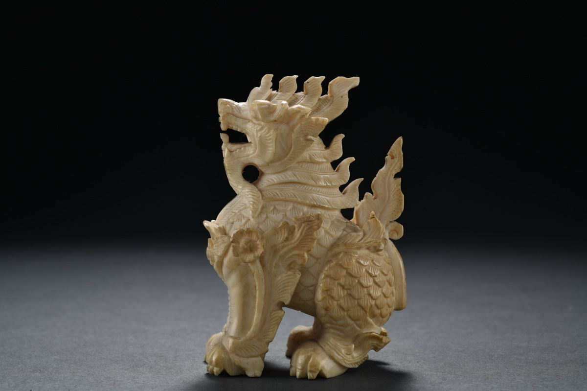◇鶴鳴堂◇時代物 ◇鶴鳴堂◇中国・清時代 極細工 林友民 | 古置物 