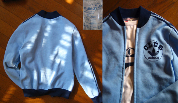 浜ちゃん 着用 70年代フランス製アディダスジャージ clubadidas