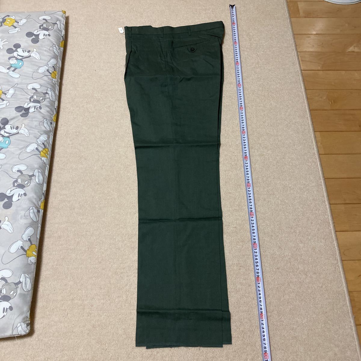 ◇陸上自衛隊 91式制服 夏ズボン 85cm PX品 新品 OD色 スラックス 防衛