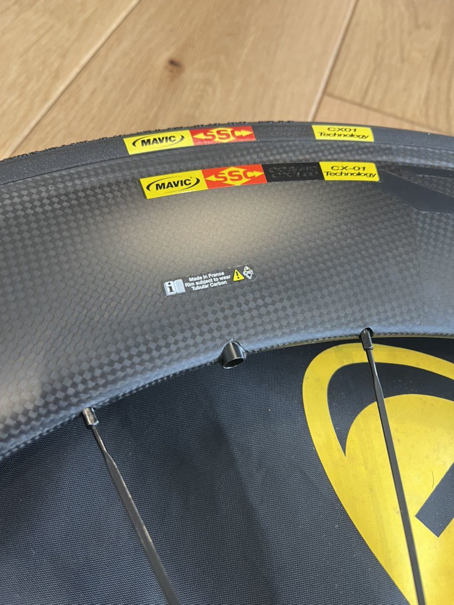 ▽マビック MAVIC▽フロントホイール COSMIC CXR80 チューブラー
