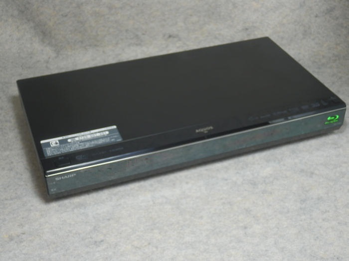 ○SHARP☆3番組同時記録☆ ブルーレイレコーダー BD-T2100 ☆2TB☆純正