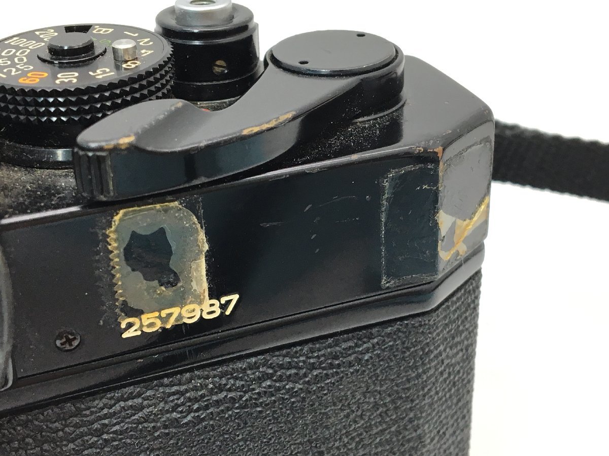 CANON キャノン F-1 取扱説明書付き 後期モデル 013 Canon New F-1