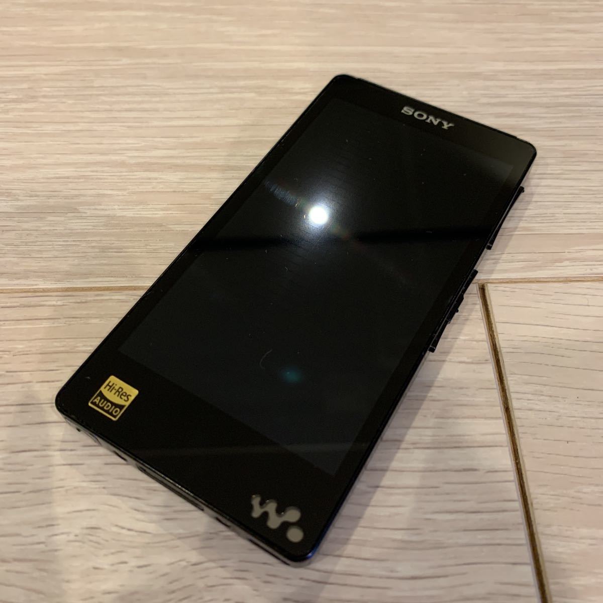 美品 ウォークマン ブラック SONY WALKMAN NW-F886 32GB ブラック ハイレゾ対応 MP3プレーヤー