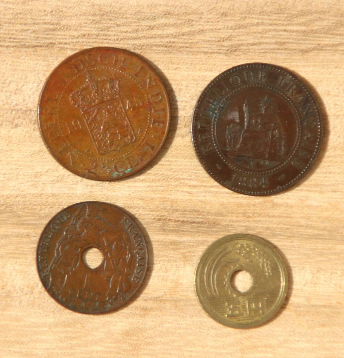 フランス領インドシナ、オランダ領インドシナ、及びフランス領コーチシナのアンテーク・コイン ３枚組 - フランス領インドシナ |  南部仏印進駐を簡単にわかりやすく解説アメリカ激おこで石油輸出全面 ポーランドボールwiki アジア旅行地ガイド